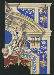 Rococo Door Overmantle