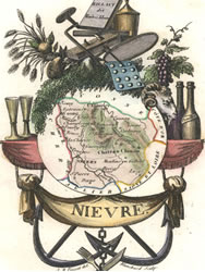 Department of Nievre, France