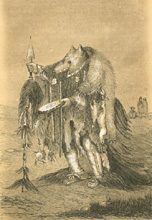 American Indian Medicine Man c1860