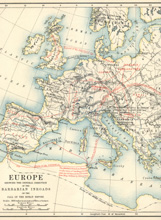 Barbarian Inroads in Europe
