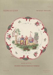 Maritime Ceramic Plate