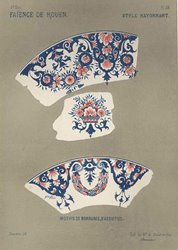 Rayonnant border motifs