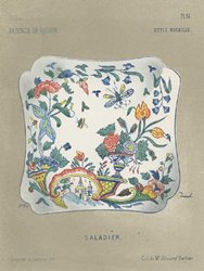 Octagonal Salad-Plate